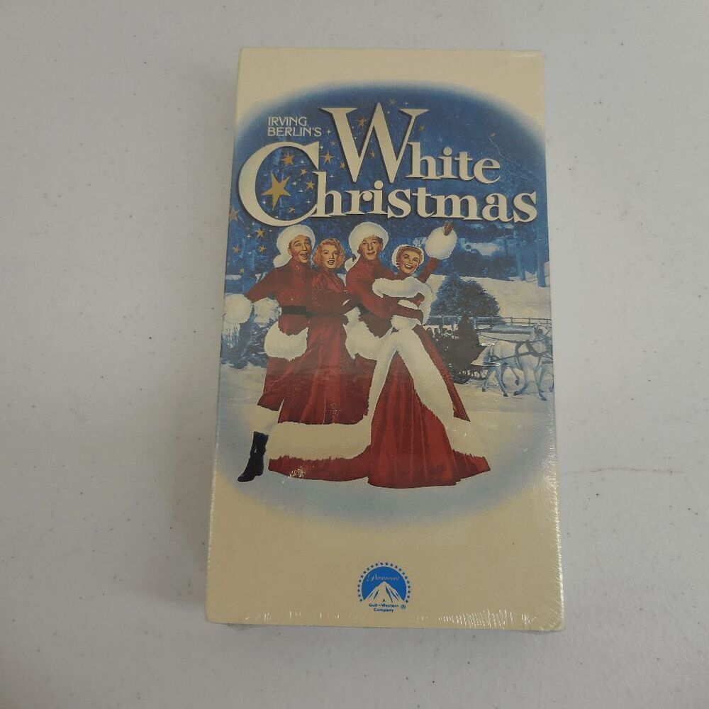 rving Berlin's White Christmas (VHS) w/ Bing Crosby New Sealed